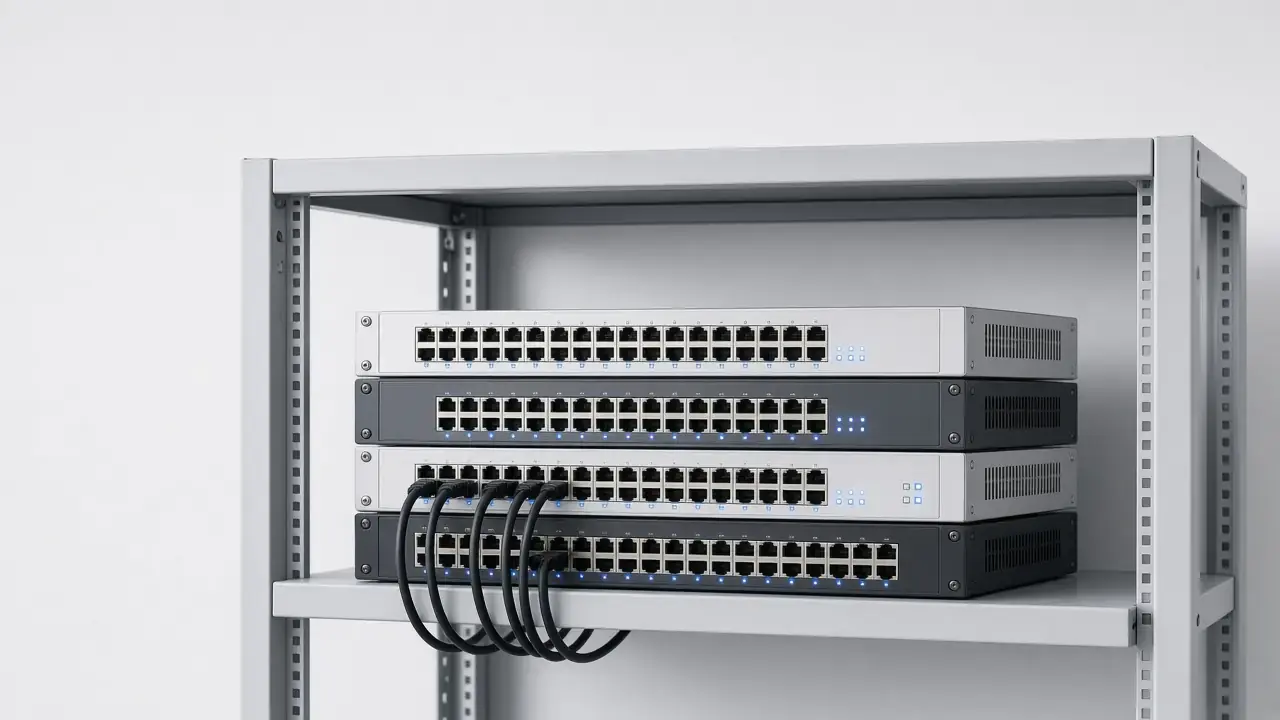 Baie de commutateurs Ethernet pour un réseau de campus