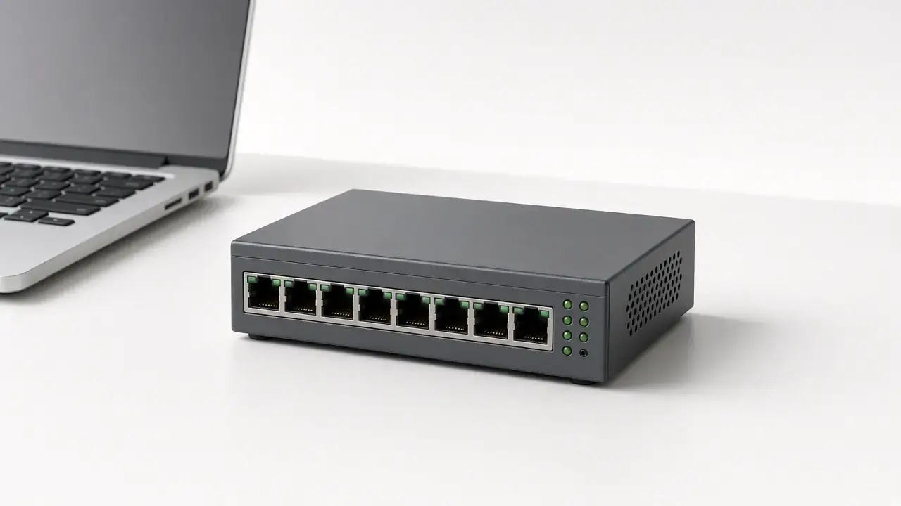 Petit commutateur Ethernet de bureau